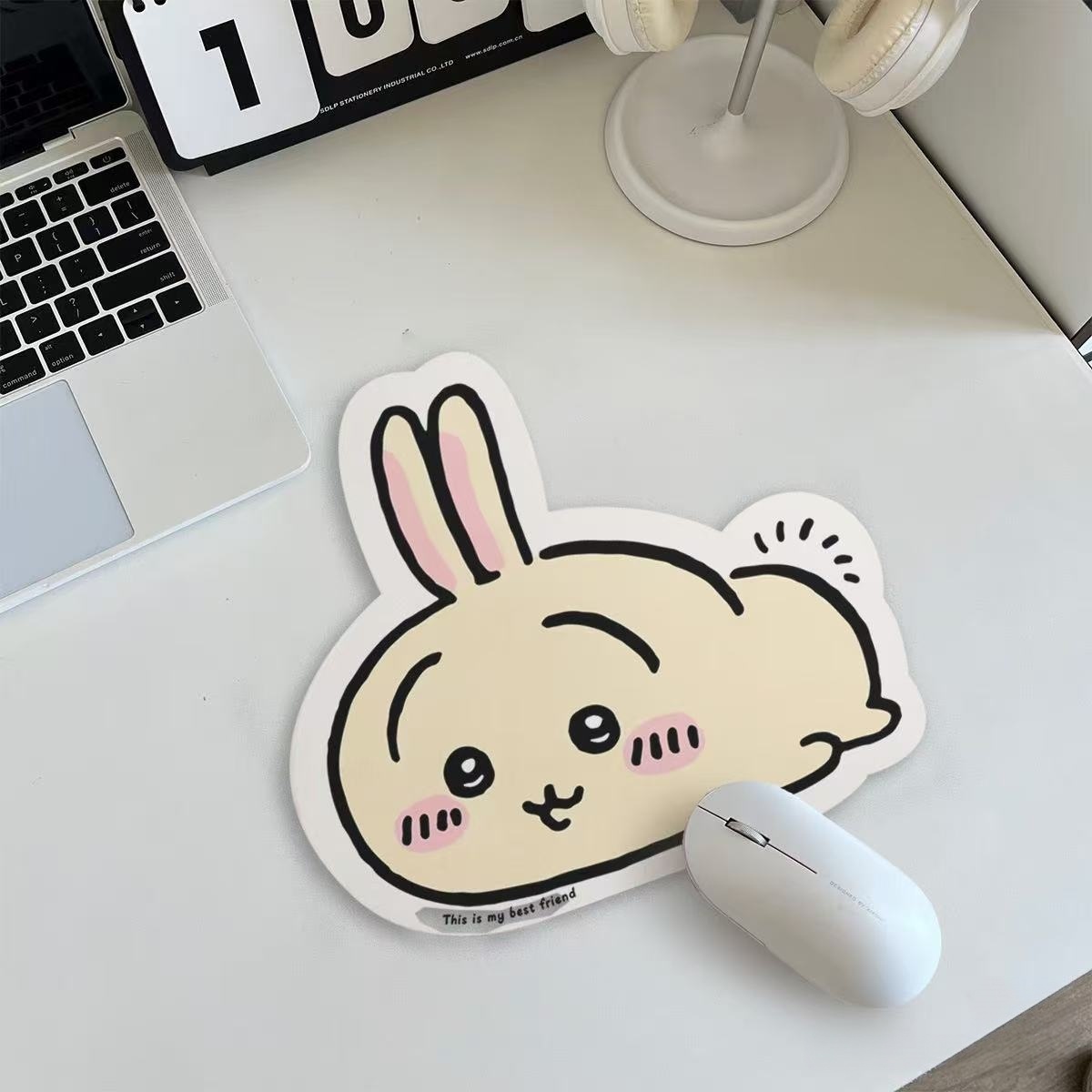 Leather Desk Pad - Chiikawa Karikatür Jiyi Usagi Hachiware Özel
