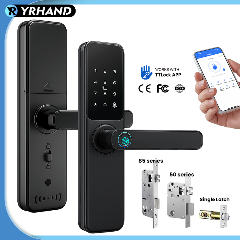 Letter Opener Brass - Bluetooth TTLock Uygulaması Parmak İzi Kilidi