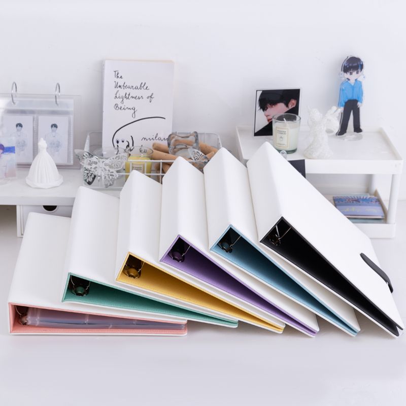 Binder A4 Lever - Renk Bloklu A4 Boyutunda Gevşek Yapraklı