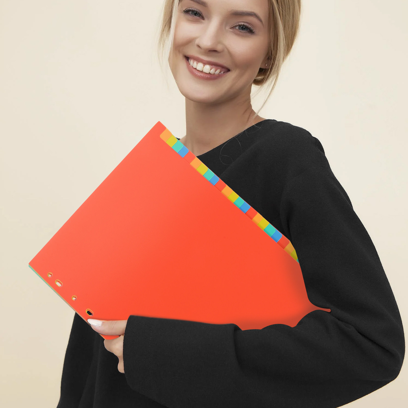Tab Divider A4 - 31 Sayfa A4 Güçlendirilmiş Ciltleme Kağıdı