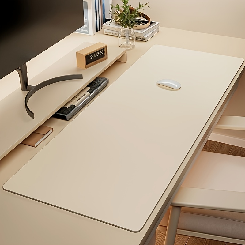 Leather Desk Pad - 1 adet Büyük Suni Deri Mouse