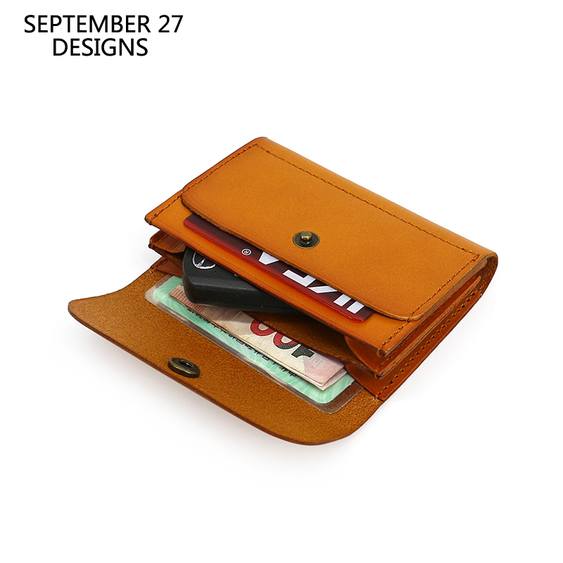 Index Card Holder - Mini bel çantası erkekler hakiki deri
