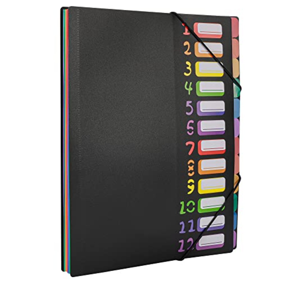 Tab Divider A4 - Edufun Rainbow Tab Genişletilebilir Dosya Klasörü