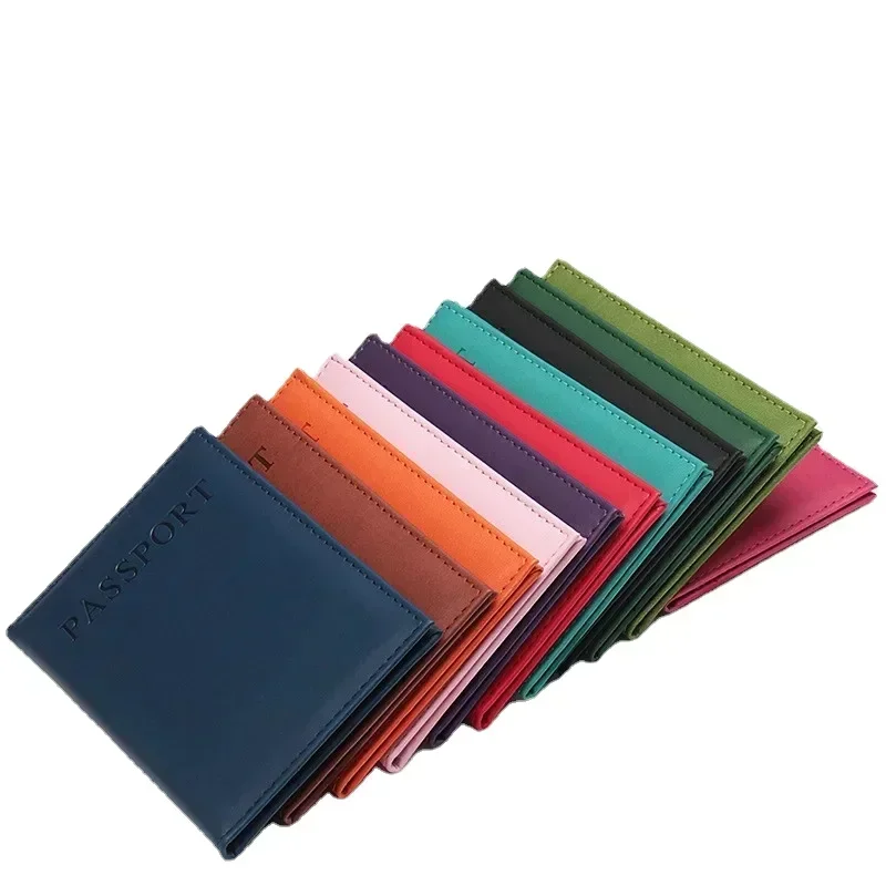 Index Card Holder - Moda Kadın Erkek Pasaport Kapağı Pu
