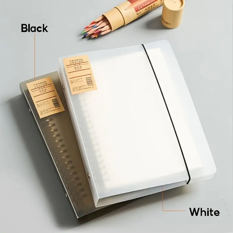 Binder A4 Lever - A5/B5/A4 Binder notebooklar gevşek yaprak değiştirilebilir