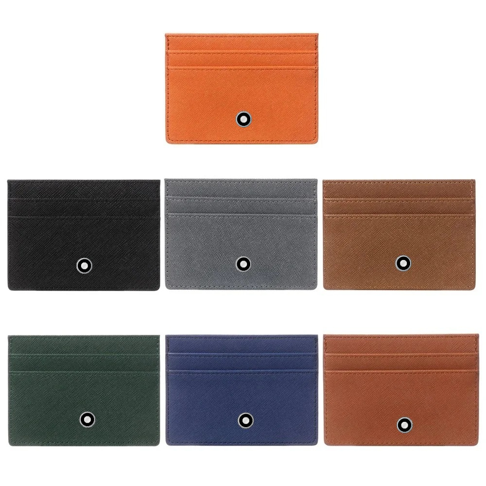 Index Card Holder - Minimalist Kadın Erkek Deri İnce Cüzdan