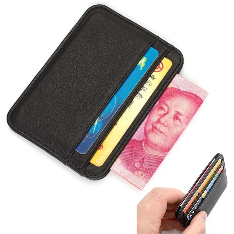 Index Card Holder - Hakiki Deri Kartvizitlik Erkek İş Kimlik