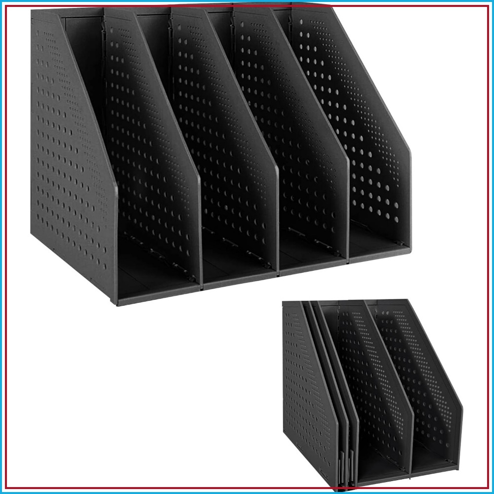 Magazine Holder Rack - Katlanabilir Dergi Tutucu Plastik Masaüstü 4