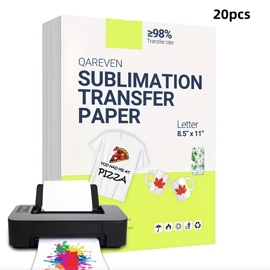 Ink Blotter Paper - 5/10/20/100 Süblimasyon Transfer Kağıdı Boş A4