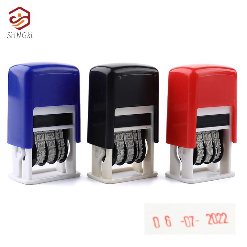 Rubber Date Stamp - Planlayıcısı Bussiness için İngilizce 1 adet