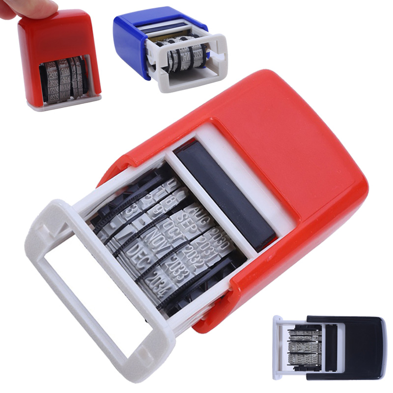 Rubber Date Stamp - Planlayıcı Tarih Damgası Kendin Yap Saplı