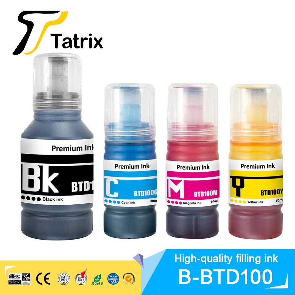 Fountain Pen Bottled Ink - Tatrix BTD100 BTD-100 BTD100BK Premium Uyumlu