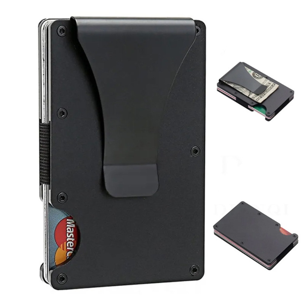Index Card Holder - Alüminyum Alaşımlı RFID Engelleyici Kartlık Ultra