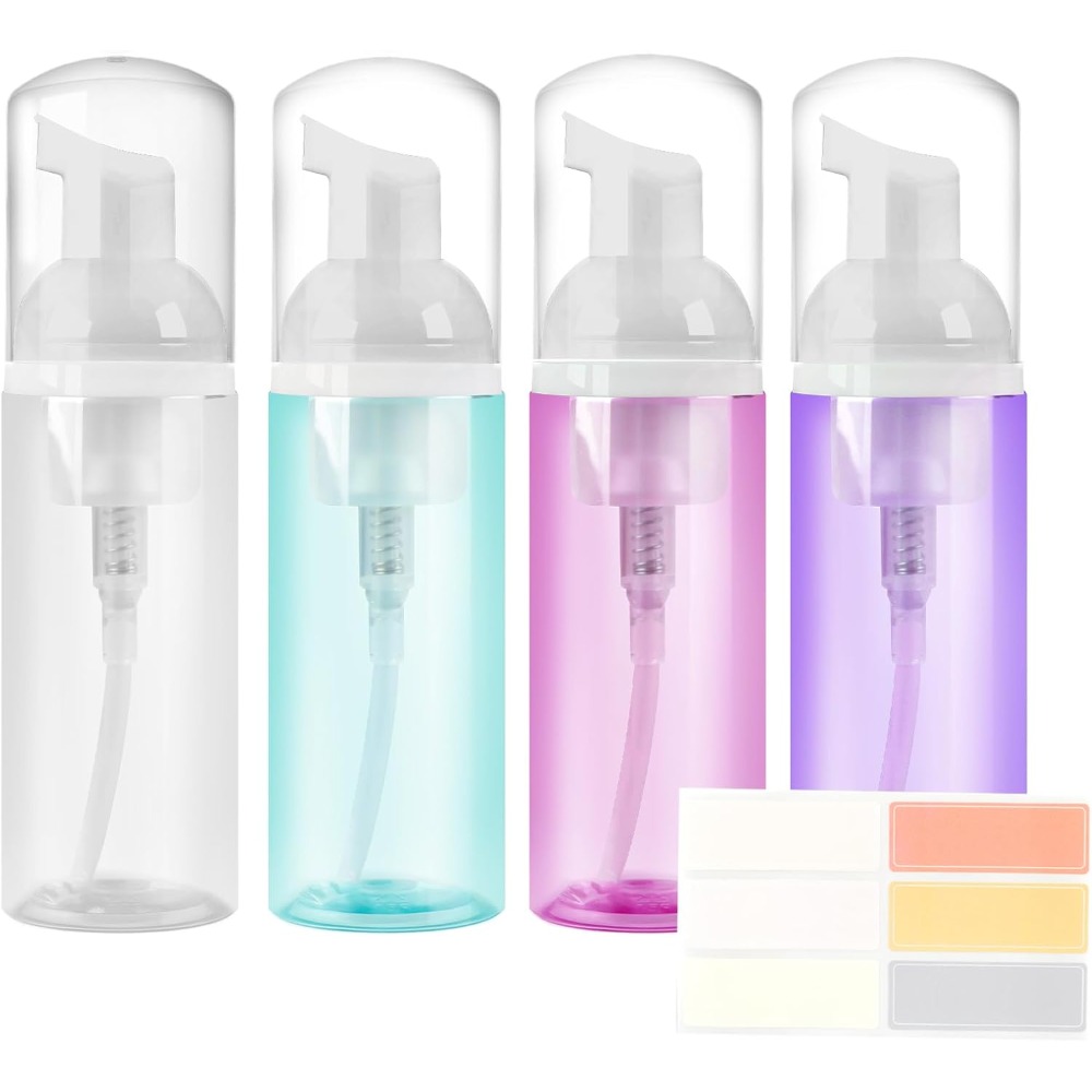 Gel Refill Pack - 4'lü Paket Köpük Pompa Şişeleri 60ml