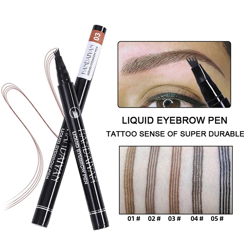 Correction Pen Fine - 4D Microblading Kaş Kalemi 4 Çatal