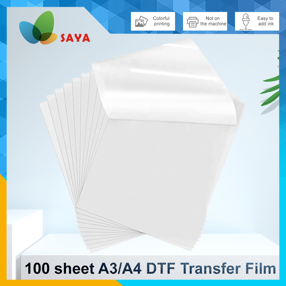 Ink Blotter Paper - 50/100 Adet DTF Film A3/A4 Çift