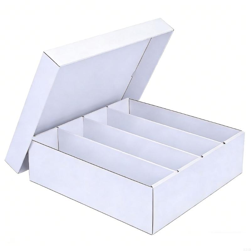 Card Index Box - Hafif Taşınabilir Kart Kutusu Çok Bölmeli
