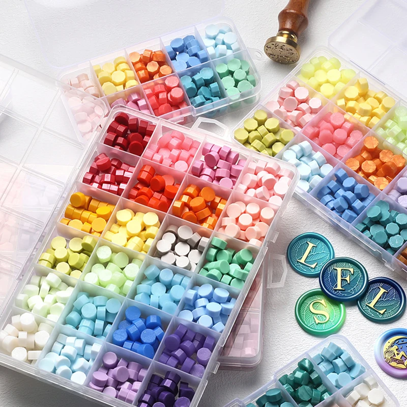 Wax Seal Stamp Set - Retro Mühür Mumu Boncuk Seti 10-15