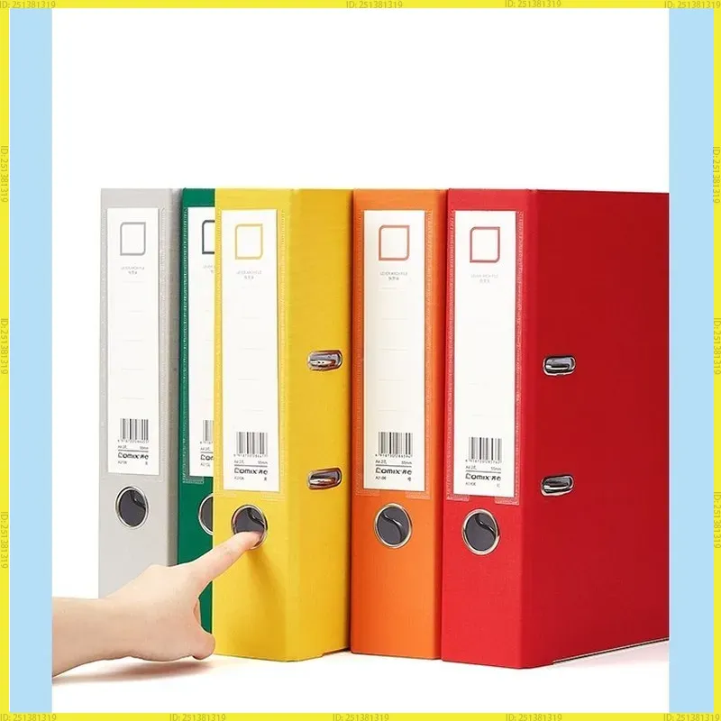 Binder A4 Lever - Çok renkli Büyük Halka Bağlayıcı A4
