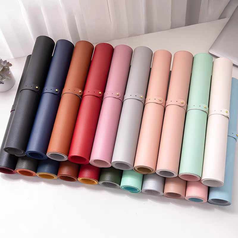 Leather Desk Pad - Yumuşak, Katlanabilir Masa Örtüsü – Ofis