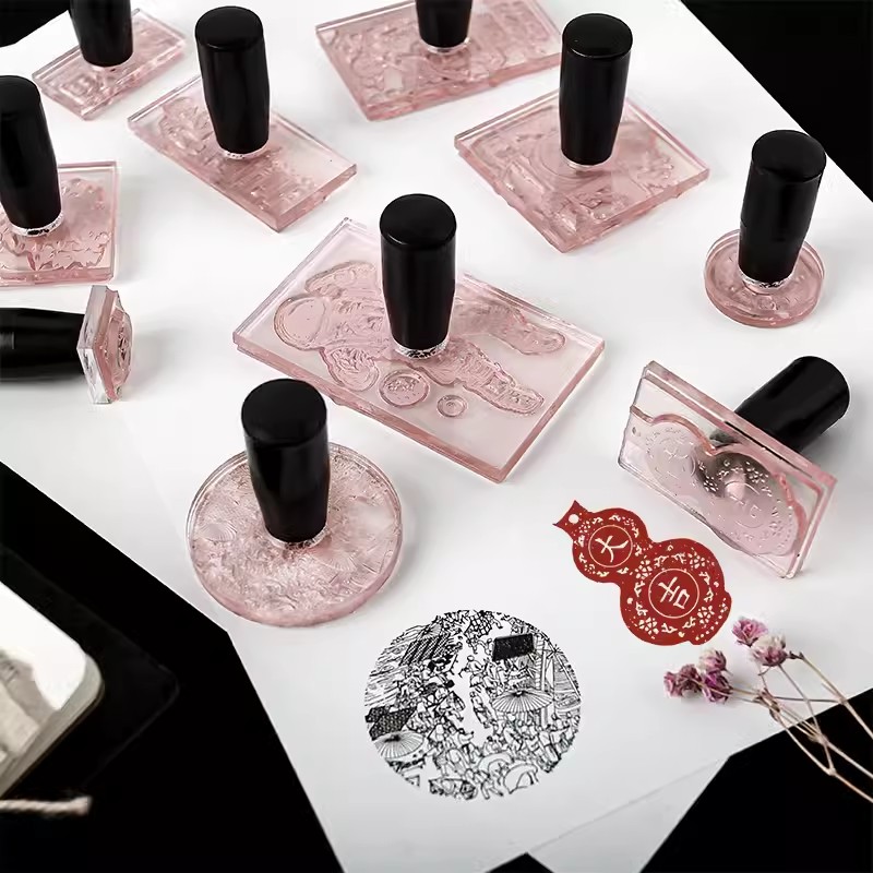 Rubber Date Stamp - Özel özelleştirilmiş mühür damga kişisel el
