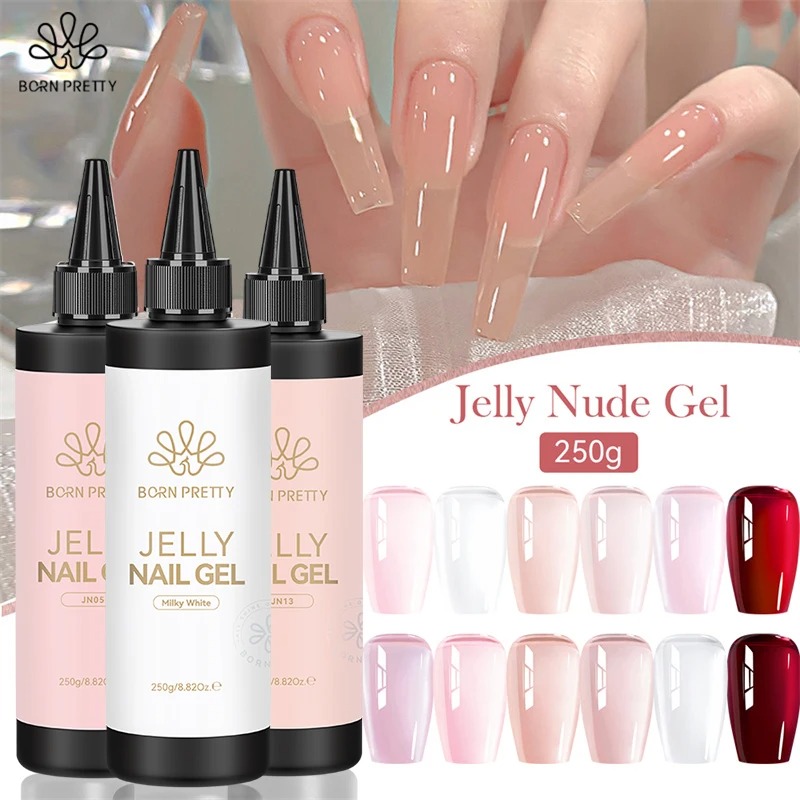 Gel Refill Pack - BORN PRETTY 250g Jöle Sütlü Beyaz