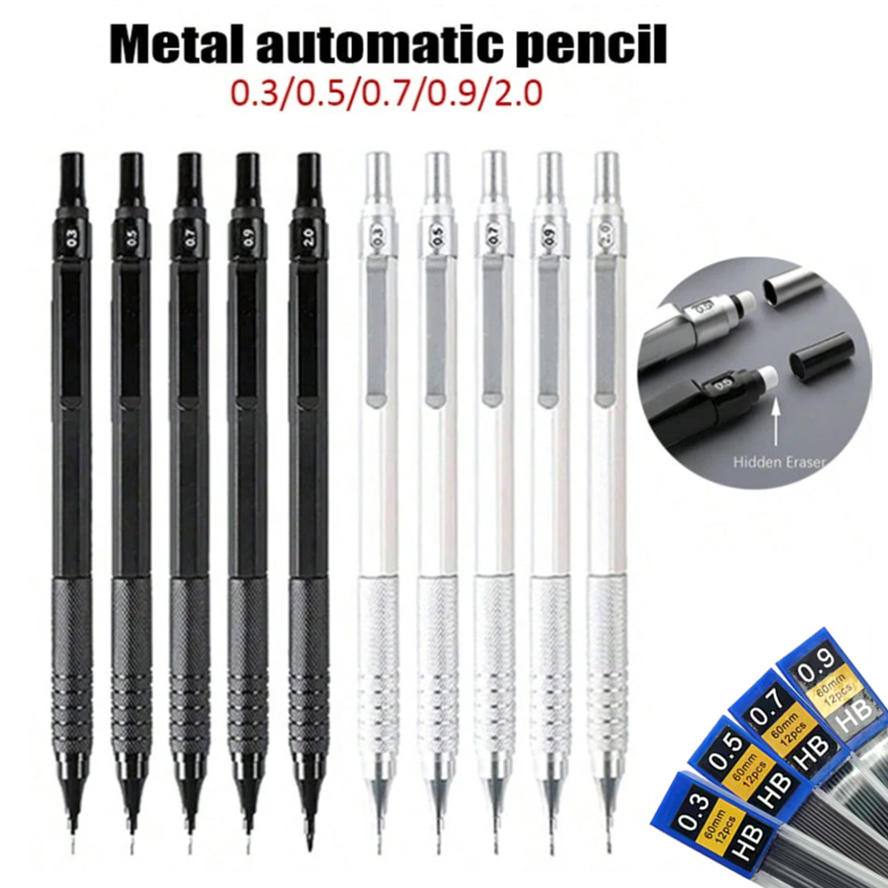 Tamamen Metal Düşük Merkezli M - Mechanical Pencil 0.3 incelemesi ve fiyatı