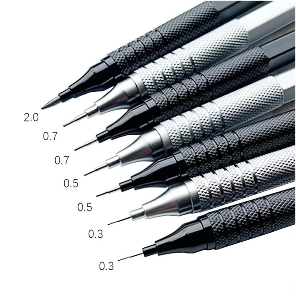 Tamamen Metal Düşük Merkezli M - Mechanical Pencil 0.3 incelemesi ve fiyatı