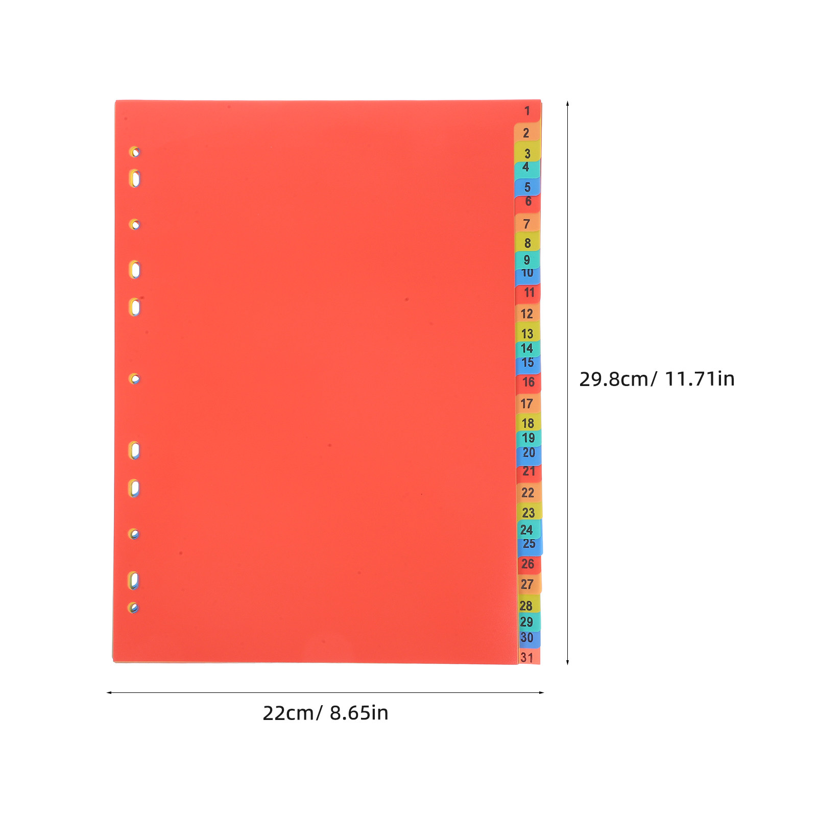 1 takım gevşek yapraklı indeks - Tab Divider A4 incelemesi ve fiyatı