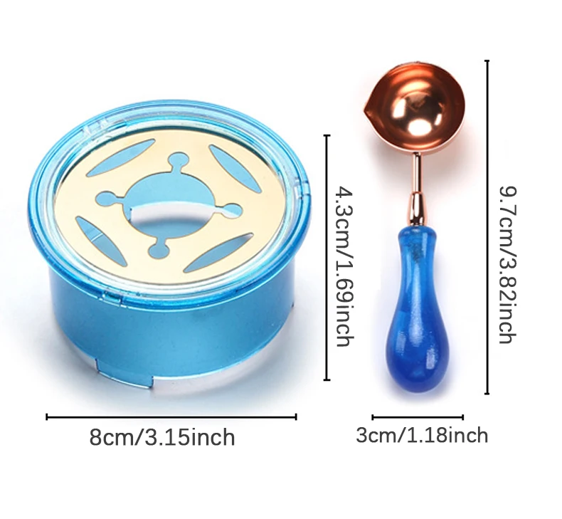 2 adet/set Mum Mühür Damga Set - Wax Seal Stamp Set incelemesi ve fiyatı