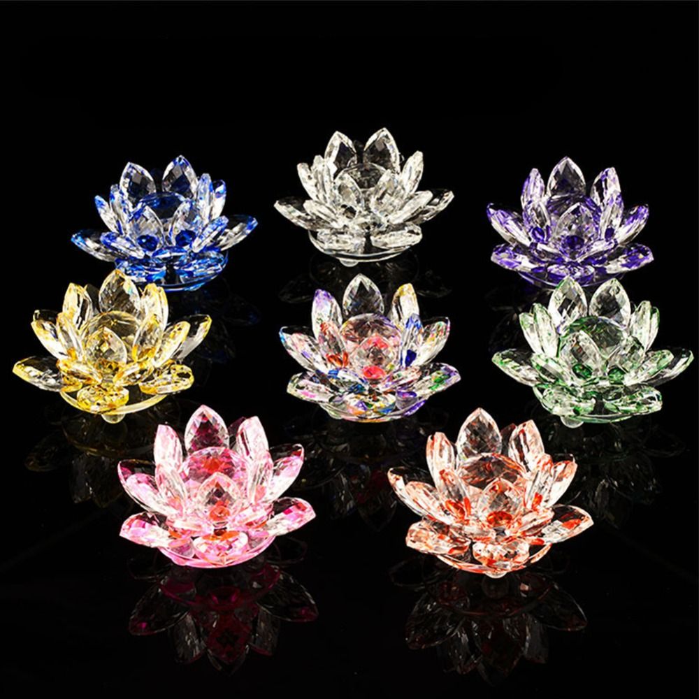 60-140mm Kristal Lotus Çiçeği  - Paper Weight Crystal incelemesi ve fiyatı