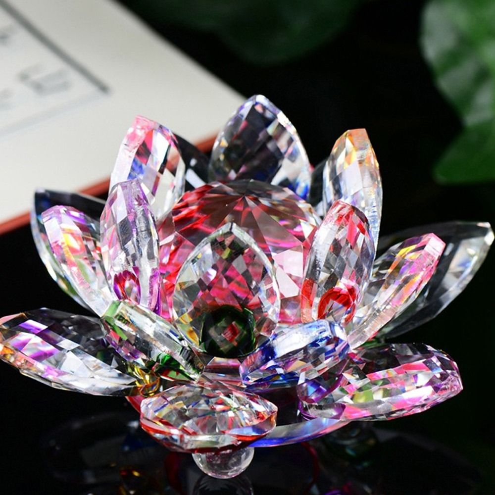 60-140mm Kristal Lotus Çiçeği  - Paper Weight Crystal incelemesi ve fiyatı