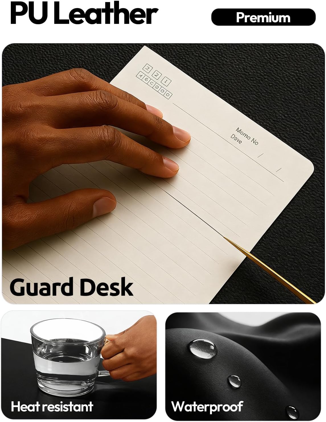 Ofis ve Ev İçin Büyük PU Deri  - Leather Desk Pad incelemesi ve fiyatı