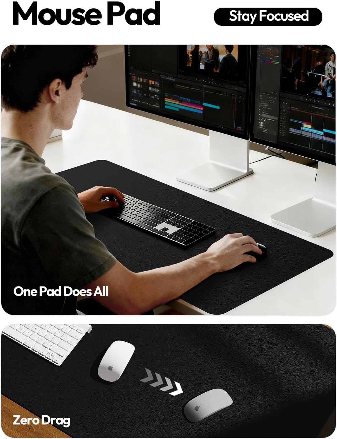 Ofis ve Ev İçin Büyük PU Deri  - Leather Desk Pad incelemesi ve fiyatı