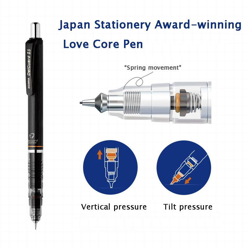 ZEBRA DelGuard Mekanik Kurşun  - Mechanical Pencil 0.3 incelemesi ve fiyatı