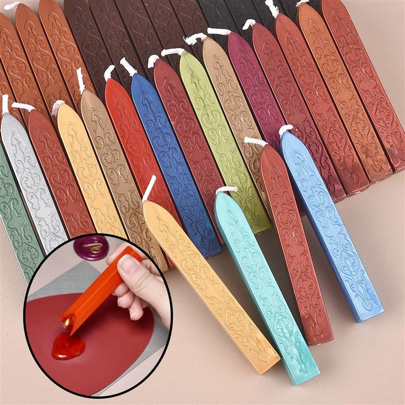 5 adet/paket Sızdırmazlık Balm - Wax Seal Stamp Set incelemesi ve fiyatı