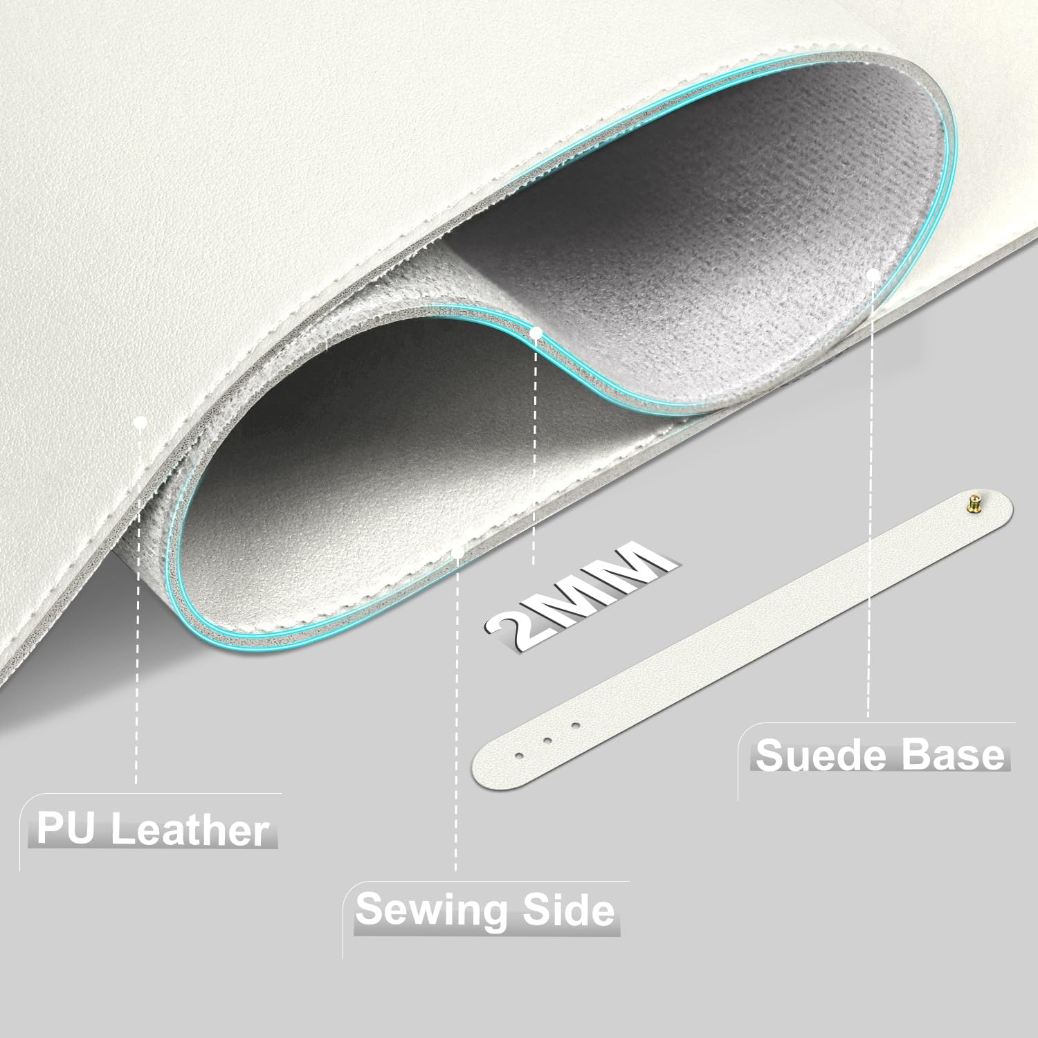 39.4x17 İnç Deri Masa Pedi Kor - Leather Desk Pad incelemesi ve fiyatı