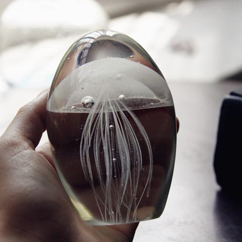Minyatür 3D Denizanası Kristal - Paper Weight Crystal incelemesi ve fiyatı