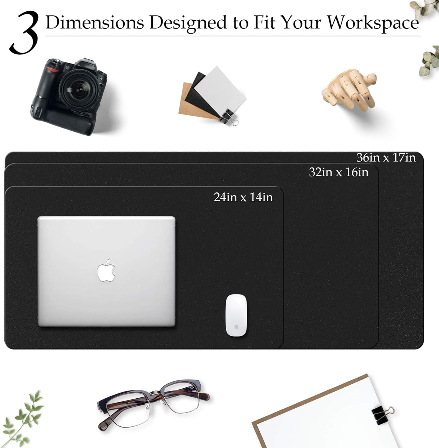 Büyük Boy Deri Masa Pedi, Ofis - Leather Desk Pad incelemesi ve fiyatı