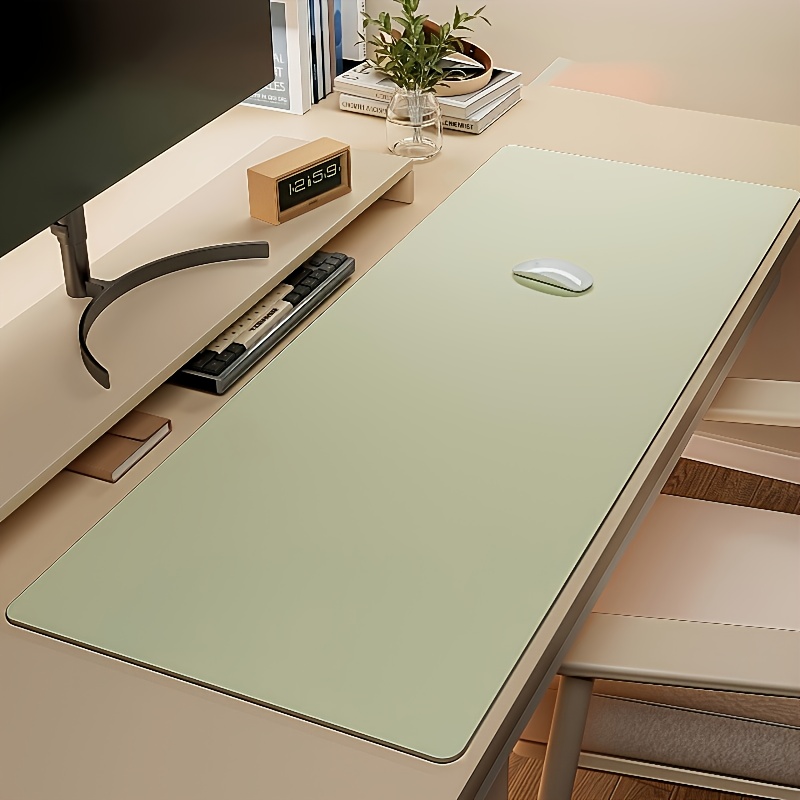 1 adet büyük PU deri fare altl - Leather Desk Pad incelemesi ve fiyatı