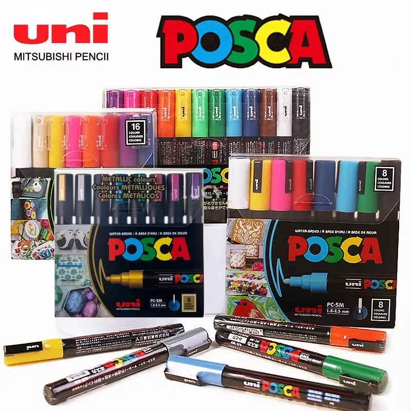 Uni Posca resim kalemi Seti 7/ - Correction Pen Fine incelemesi ve fiyatı
