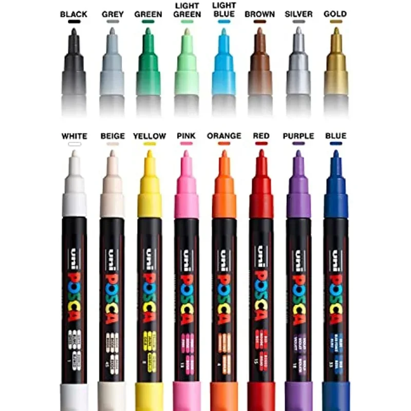 Uni Posca resim kalemi Seti 7/ - Correction Pen Fine incelemesi ve fiyatı