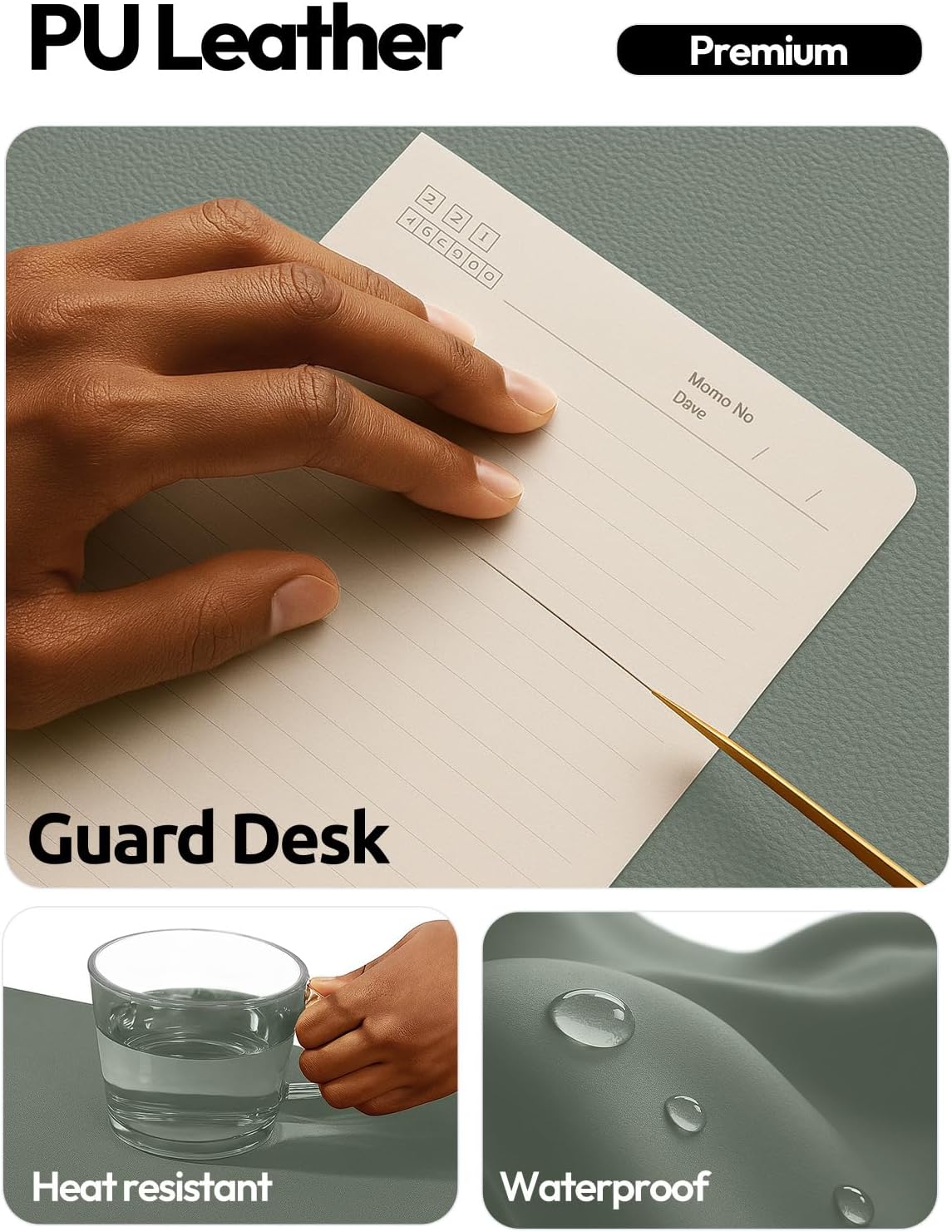 Deri Masa Pedi Koruyucu, Ofis  - Leather Desk Pad incelemesi ve fiyatı