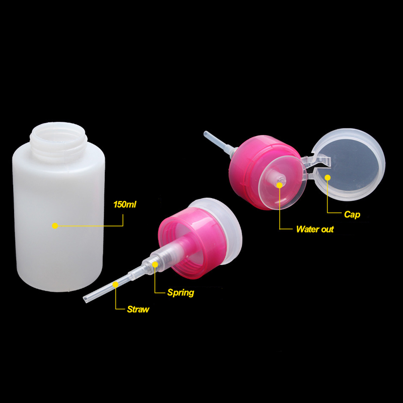 Boş Nail Art lehçe temiz şişe  - Gel Refill Pack incelemesi ve fiyatı