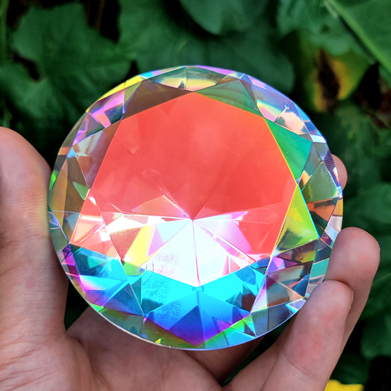 30-80mm AB renkli K9 kristal e - Paper Weight Crystal incelemesi ve fiyatı