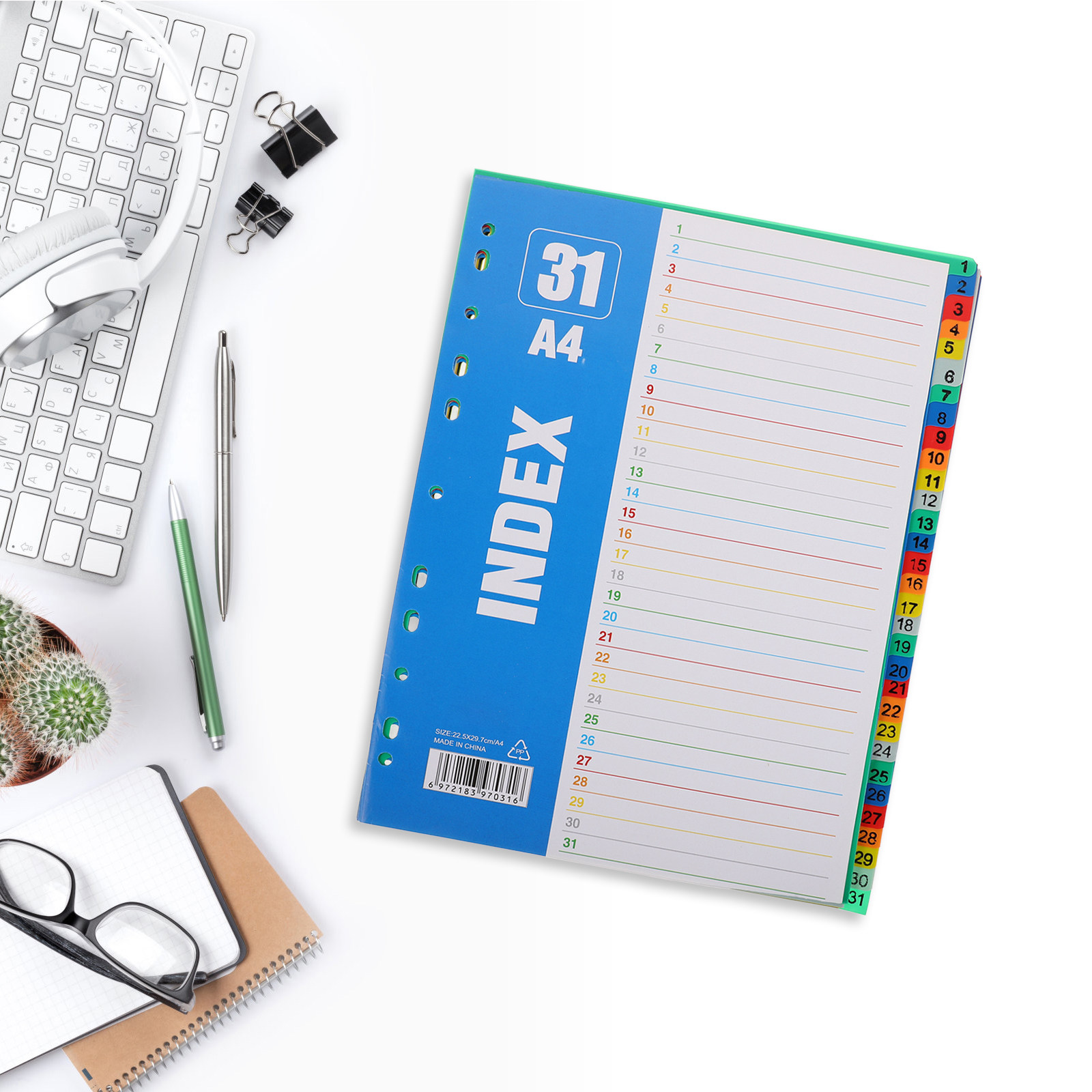 1 Set Numaralı İndeks Bölücüle - Tab Divider A4 incelemesi ve fiyatı