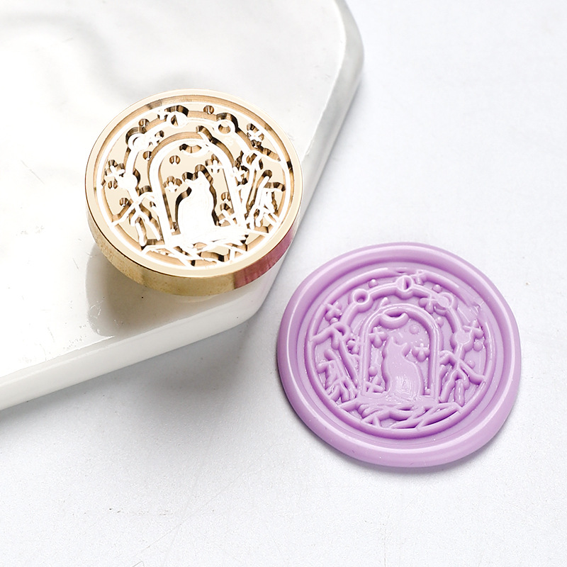 Yıldızlı Gökyüzü Lotus Gül Des - Wax Seal Stamp Set incelemesi ve fiyatı