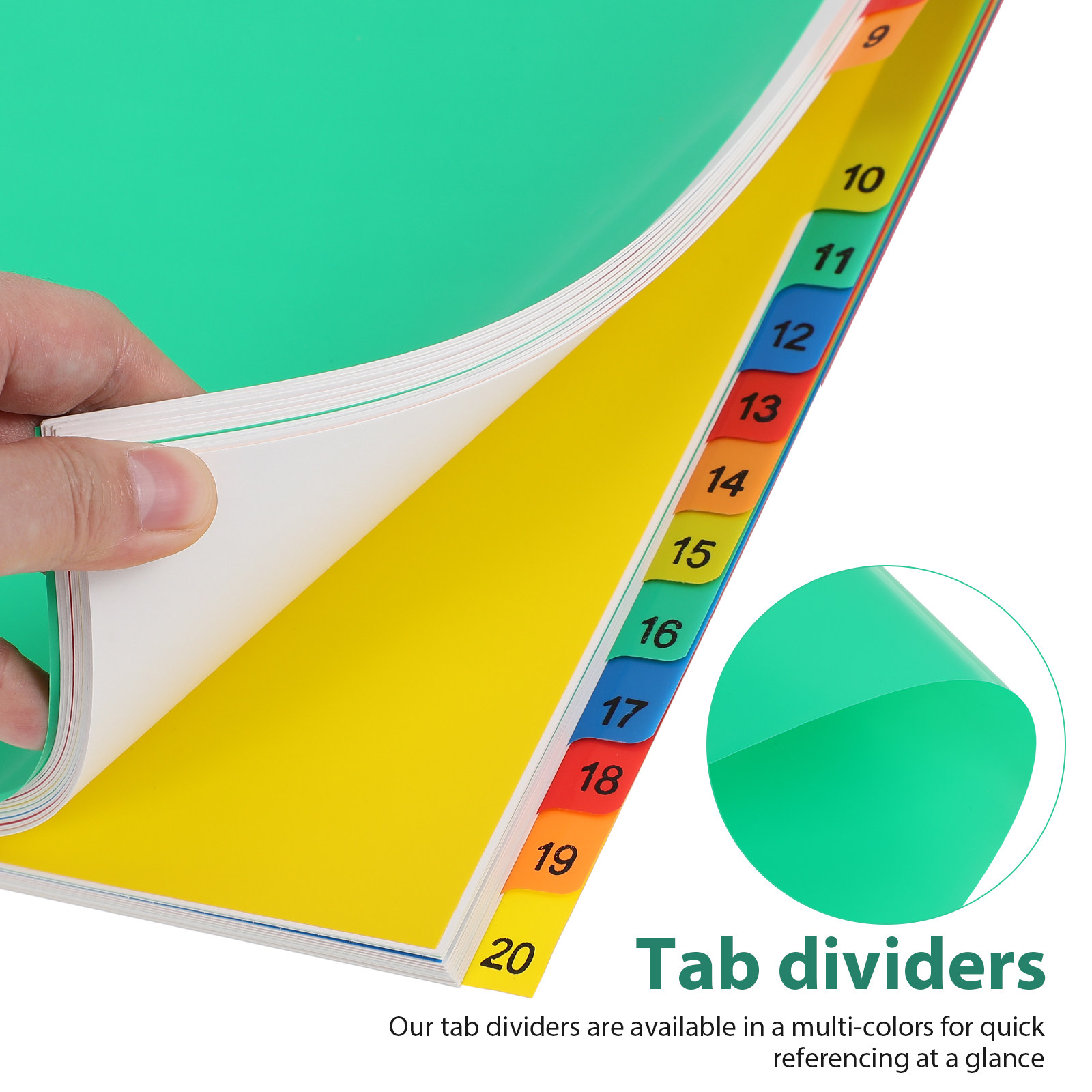 A4 Renkli Plastik Bölücülar, K - Tab Divider A4 incelemesi ve fiyatı