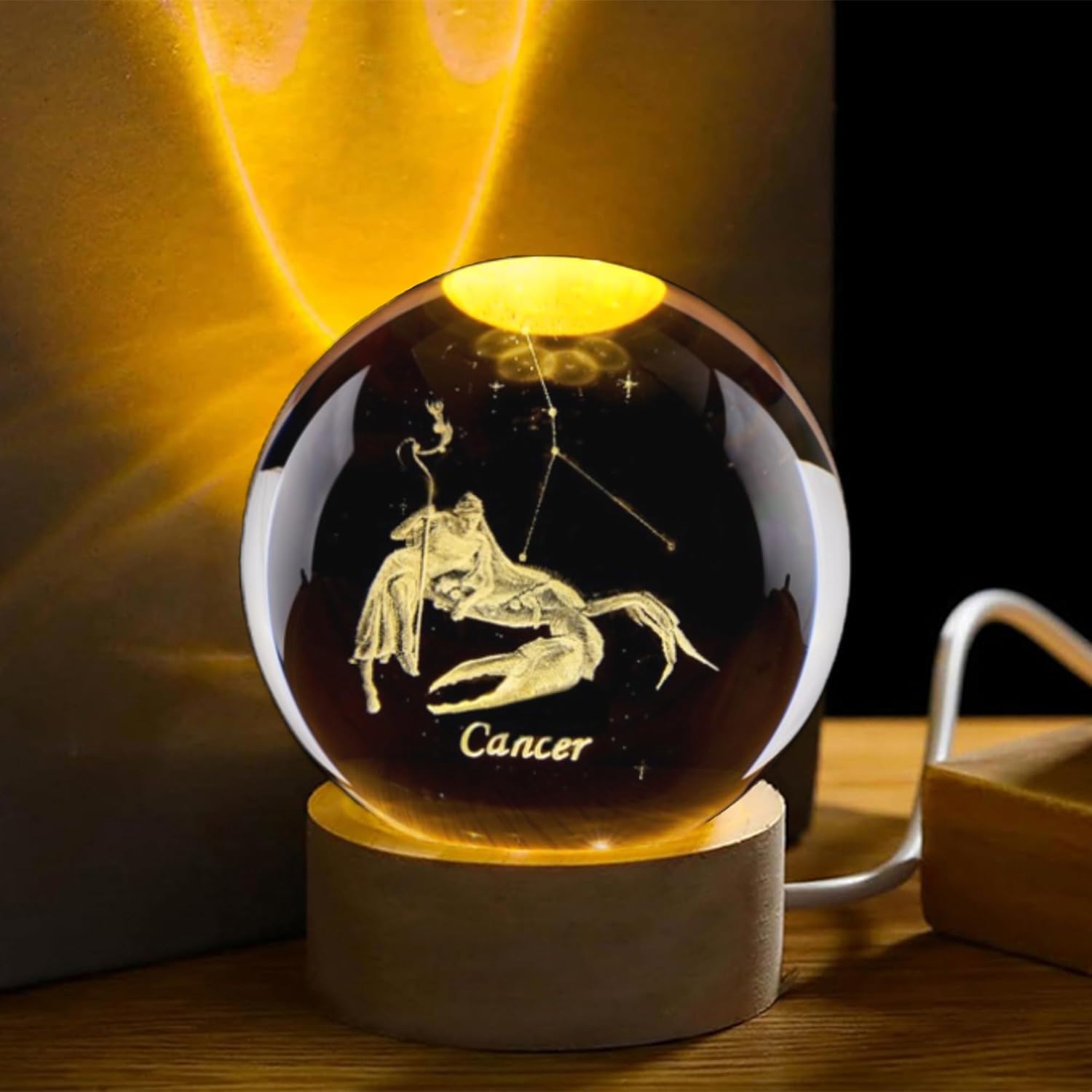 3D Kanser Takımyıldızı Kristal - Paper Weight Crystal incelemesi ve fiyatı