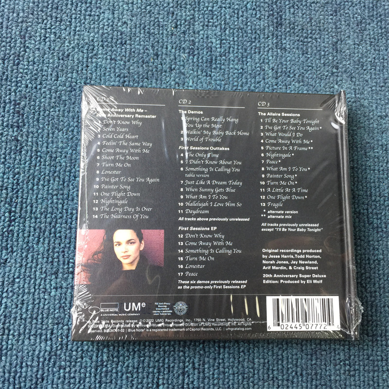 CD Come Away With Me 3CD 20. Y - Archive Box Set incelemesi ve fiyatı